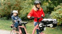 Le porte-poussette GAYA, la solution pour les parents cyclistes