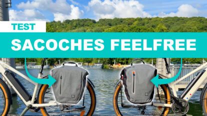 Test des sacoches étanches de vélo Feelfree