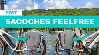 Test des sacoches étanches de vélo Feelfree