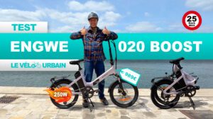 Engwe O20 Boost, meilleur vélo électrique pliant à 1000€ ?