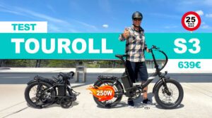 Test du Touroll S3, vélo électrique pliant à moins de 650 €