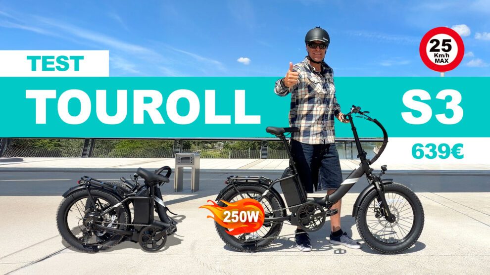 Test du Touroll S3, vélo électrique pliant à moins de 650 €