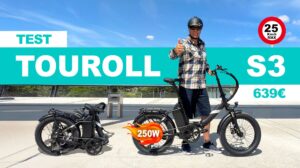 Test du Touroll S3, vélo électrique pliant à moins de 650 €