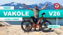 Test complet du vélo FAT BIKE électrique Vakole V26