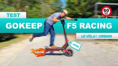 La trottinette la plus rapide que j'ai testé, Gokeep F5 Racing !