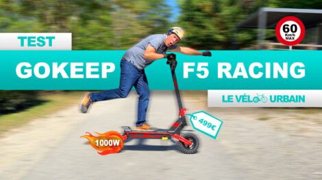 La trottinette la plus rapide que j'ai testé, Gokeep F5 Racing !