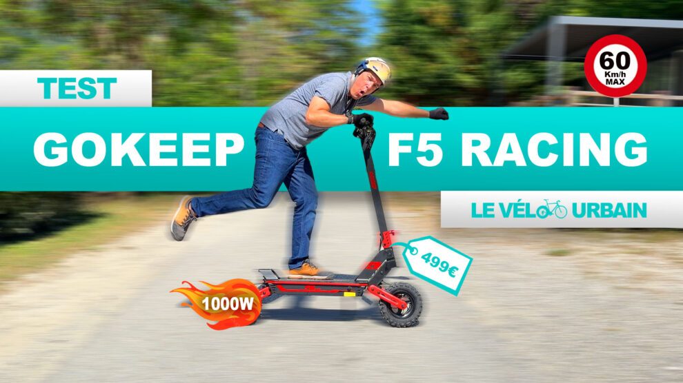 La trottinette la plus rapide que j'ai testé, Gokeep F5 Racing !