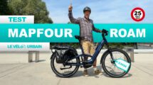 Test du Mapfour Roam, vélo de trekking tout suspendu