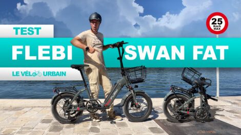 Test & avis du vélo Fat Bike électrique Flebi Swan Fat