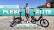 Flebi Xlite, la gamme pliante accessible pour débuter à vélo électrique