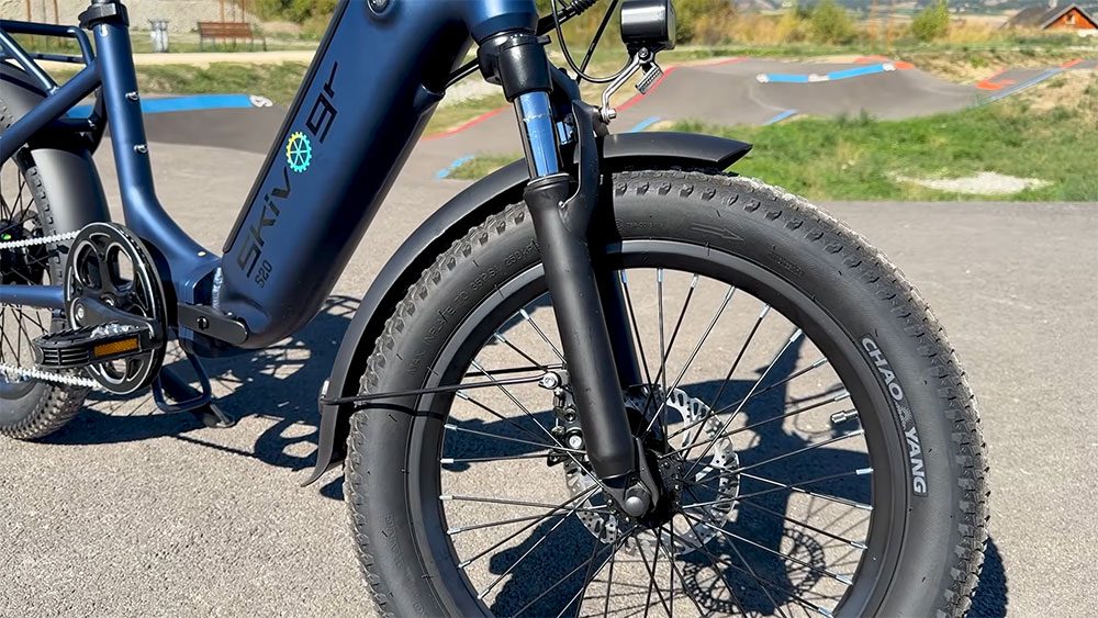 J'ai testé le vélo électrique pliant SKIVOGR S20