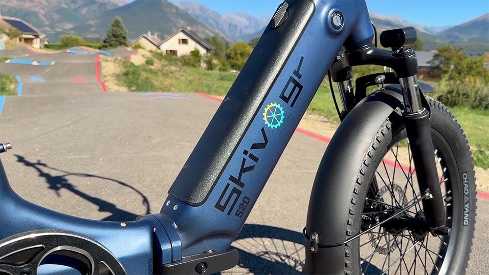 J'ai testé le vélo électrique pliant SKIVOGR S20