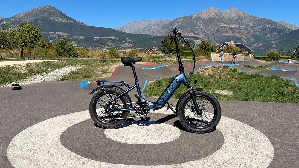 J'ai testé le vélo électrique pliant SKIVOGR S20