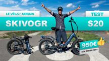 J'ai testé le vélo électrique pliant SKIVOGR S20
