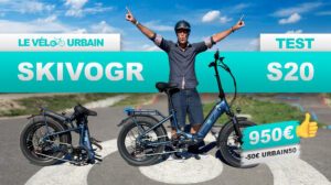 J'ai testé le vélo électrique pliant SKIVOGR S20