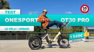 Test OneSport OT30 Pro, un tricycle électrique pliable