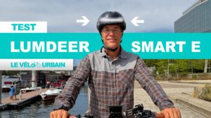 Test casque urbain avec éclairage intégré LUMDEER Smart E