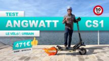 Test de la trottinette électrique Angwatt CS1 modèle 2026