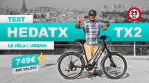 Test complet du vélo électrique HEDATX TX2