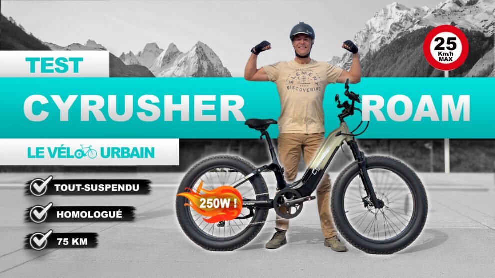 Test du fat bike tout suspendu Cyrusher Roam