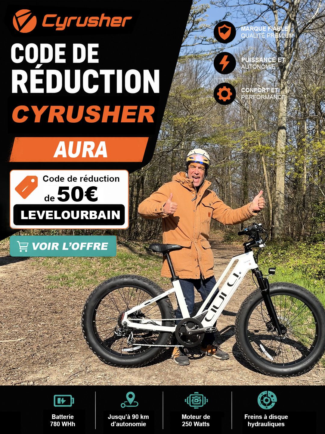 code de réduction cyrusher aura