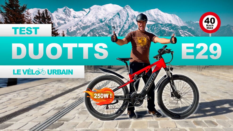Test complet du VTT électrique tout suspendu Duotts E29