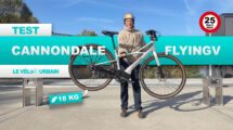 Test du vélo électrique haut de gamme Cannondale FlyingV 1