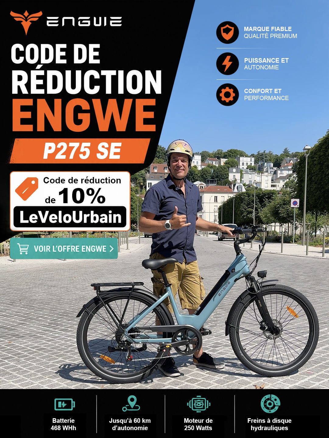 code de réduction engwe p275 se